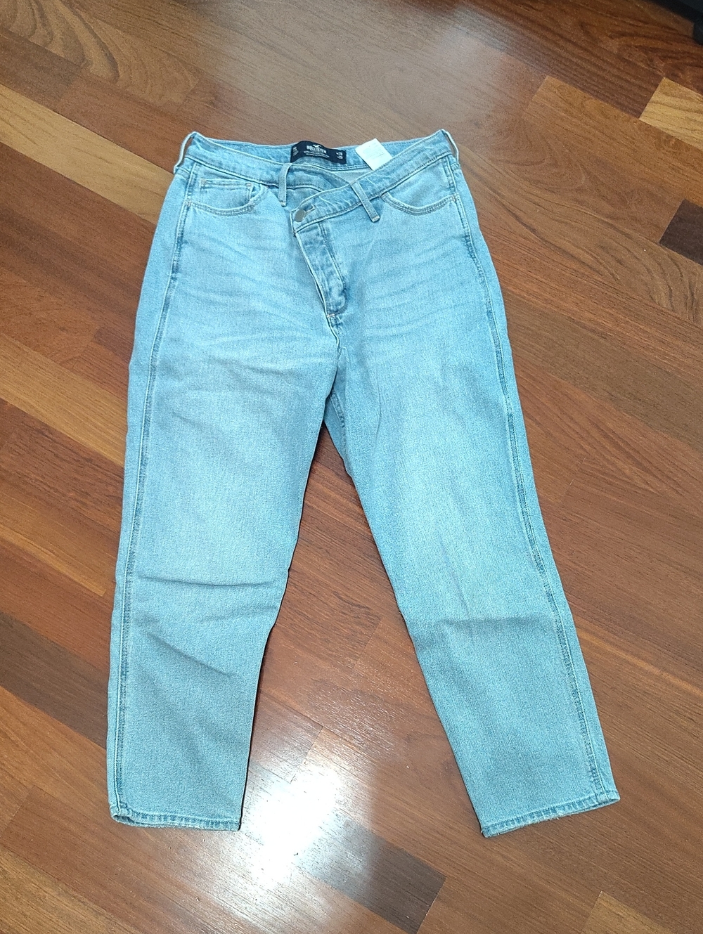Hollister Asymmetric High-Rise Jeans Sz 7S